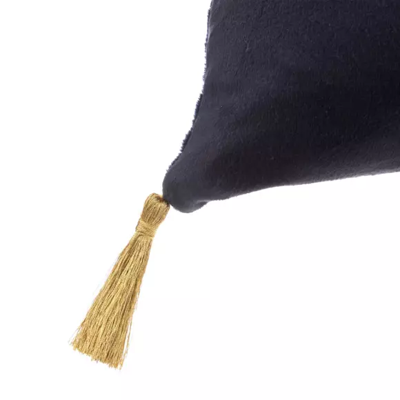 Eminza Coussin De Noël Carré (40 Cm) Casse-noisette Bleu Marine