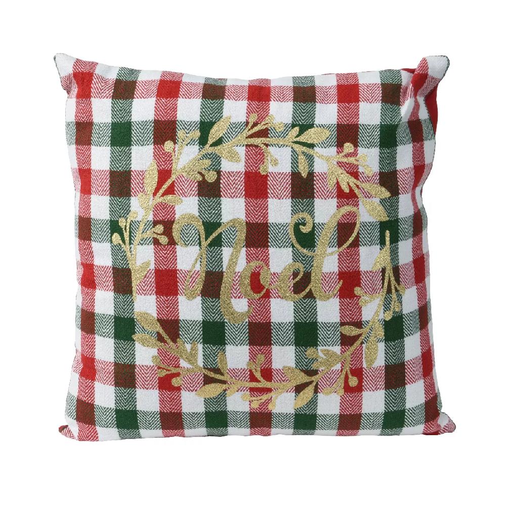 eminza Coussin de Noël carré (45 x 45 cm) Winter Wonderland