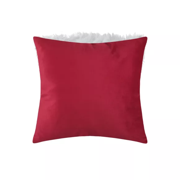 Eminza Coussin De Noël Carré Velours (40 X 40 Cm) Edgard Multicolore