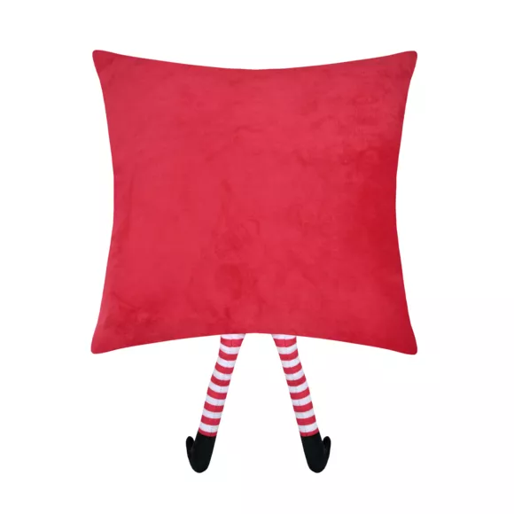Eminza Coussin De Noël Carré Velours (45 X 45 Cm) Edgard Renne Caramel