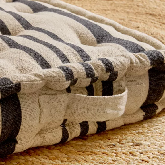 Eminza Coussin De Sol Extérieur (45 X H10 Cm) Nautira Gris Ardoise