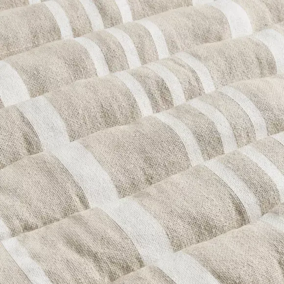 Eminza Coussin De Transat Enroulable (180 X 60 Cm) Nautira Ecru