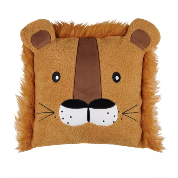 Eminza Coussin Enfant Carré (40 X 40 Cm) Zimba Marron