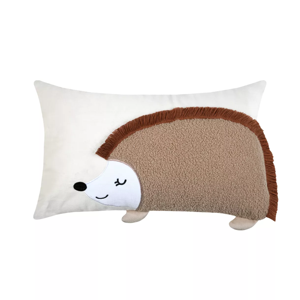 eminza Coussin enfant rectangulaire (30 x 50 cm) Gabin Taupe