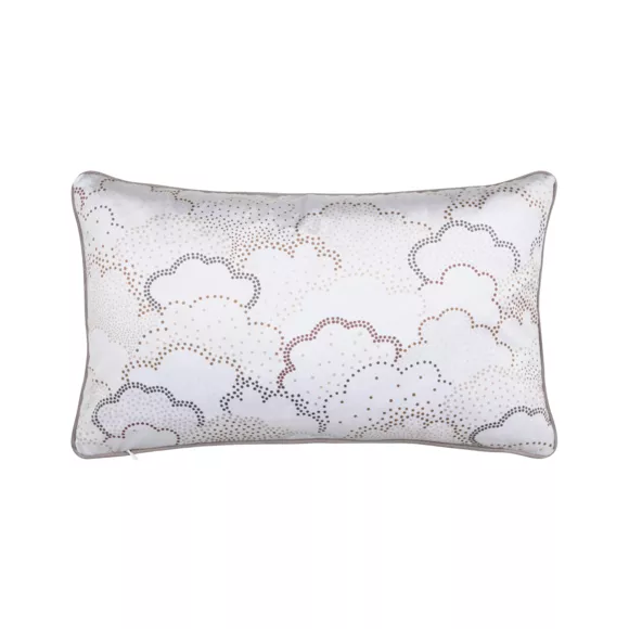 Eminza Coussin Enfant Rectangulaire Velours (30 X 50 Cm) Gabin Marron