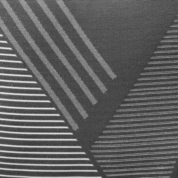 Eminza Coussin Extérieur Carré (40 X 40 Cm) Jacquard Gris Ardoise