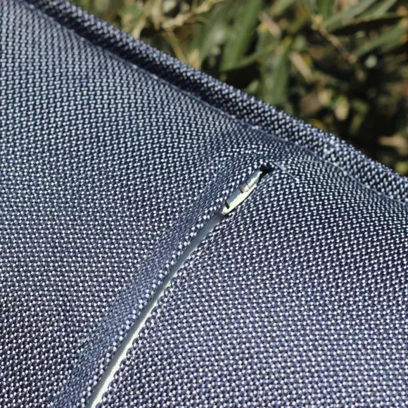 Eminza Coussin Extérieur Carré (45 X 45 Cm) Boraé Bleu Marine