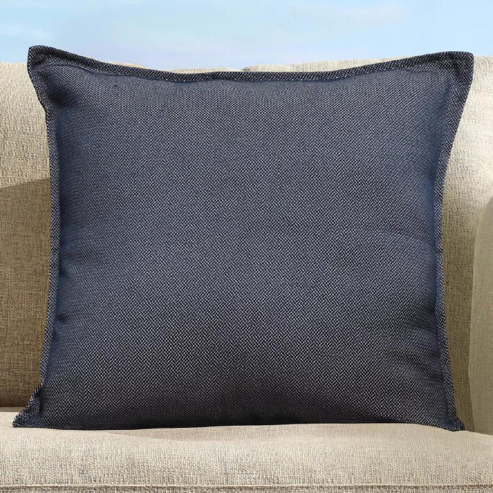 eminza Coussin extérieur carré (45 x 45 cm) Boraé Bleu marine