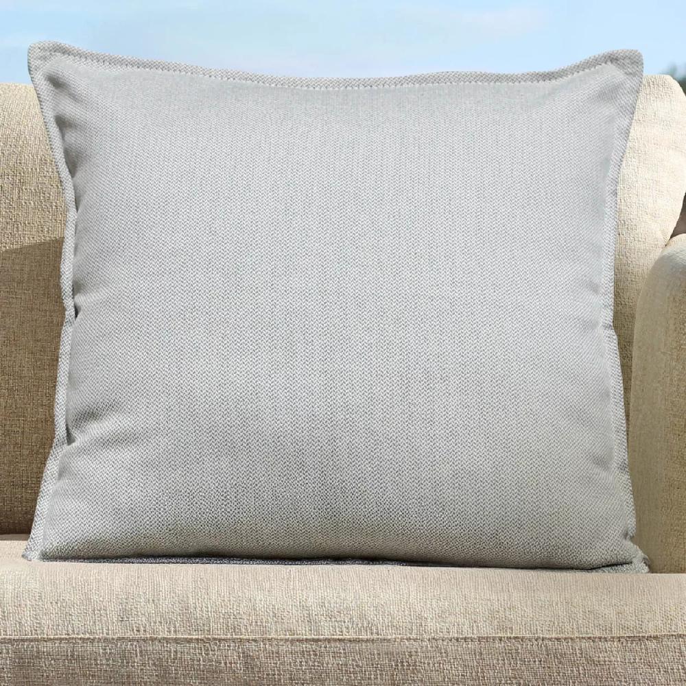 eminza Coussin extérieur carré (45 x 45 cm) Kalena Vert olive clair