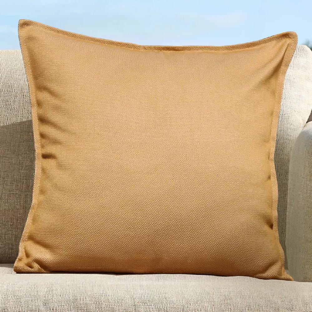 eminza Coussin extérieur carré (60 x 60 cm) Boraé Ocre