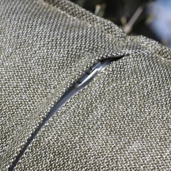 Eminza Coussin Extérieur Carré (60 X 60 Cm) Kalena Vert Olive