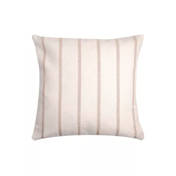 Eminza Coussin Extérieur Carré Toile De Coton (50 X 50 Cm) Ocealys Beige
