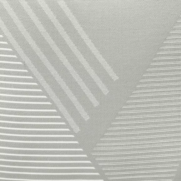 Eminza Coussin Extérieur Rectangulaire (30 X 50 Cm) Jacquard Gris Clair