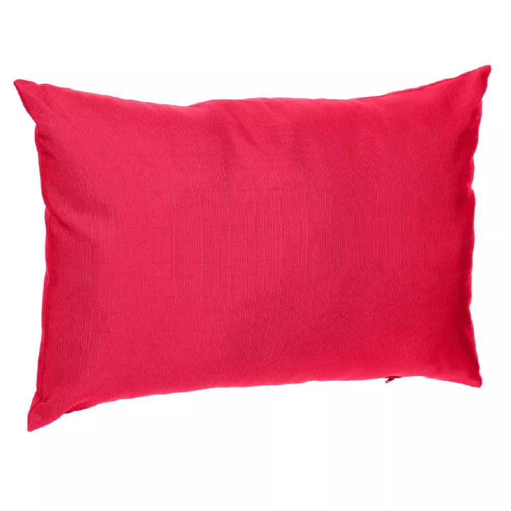 eminza Coussin extérieur rectangulaire (30 x 50 cm) Korai Rouge grenade