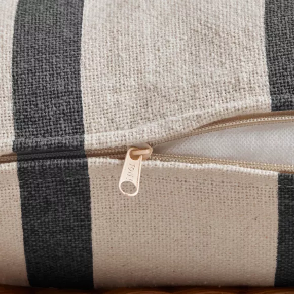 Eminza Coussin Extérieur Rectangulaire (40 X 60 Cm) Nautira Gris Ardoise