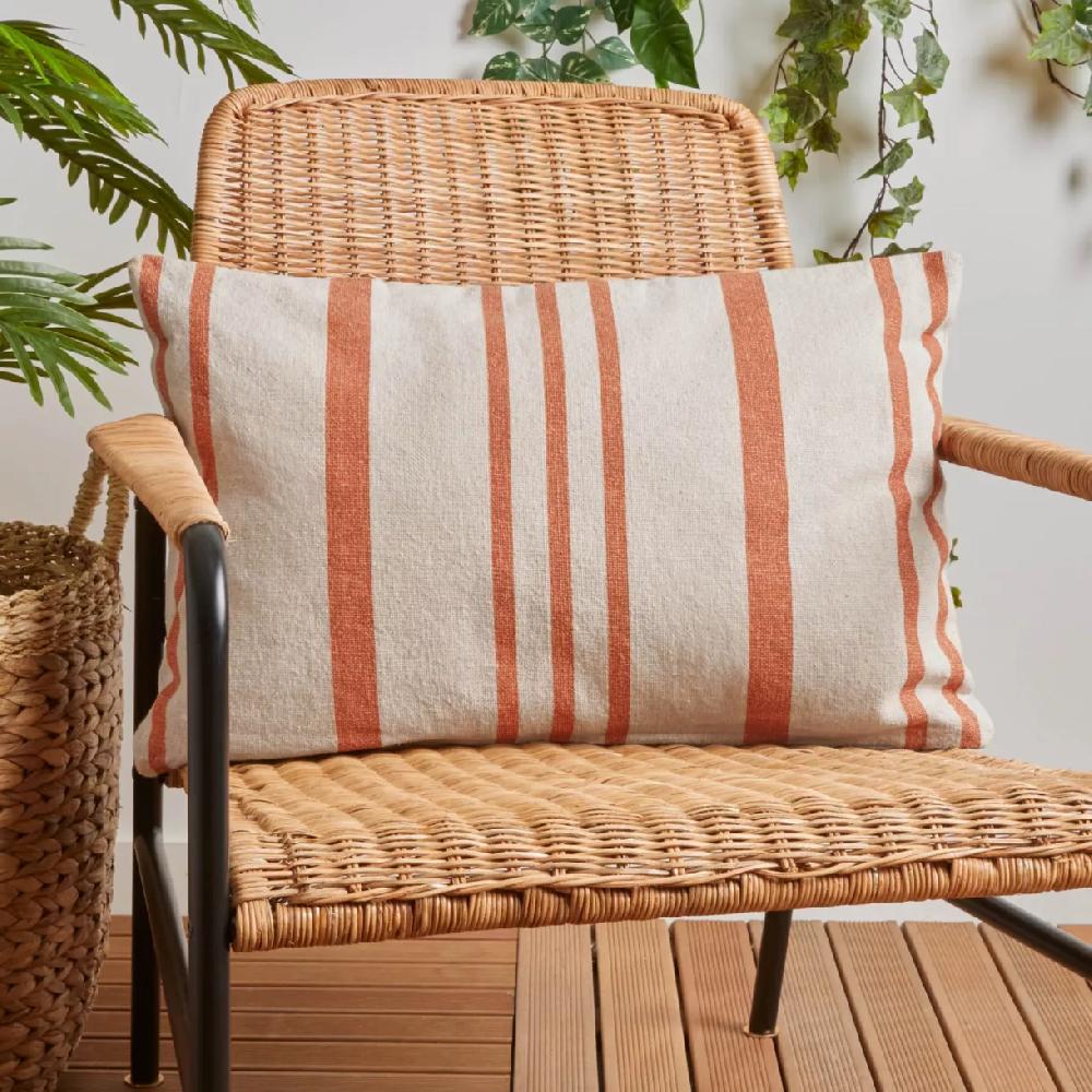 eminza Coussin extérieur rectangulaire (40 x 60 cm) Nautira Orange