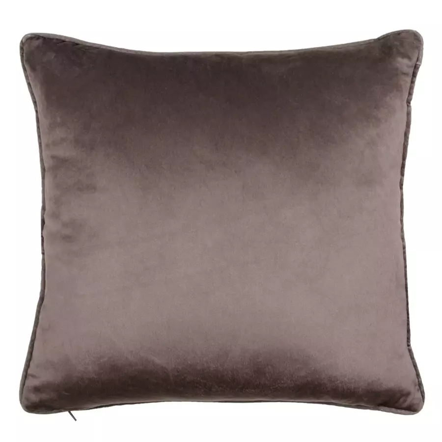 Eminza Coussin Noël Carré (40 Cm) Joyeux Marron Chocolat