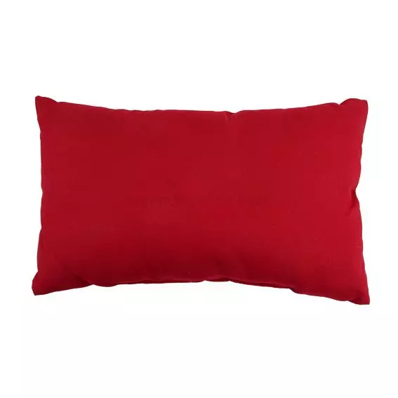 eminza Coussin rectangulaire (30 x 50 cm) Nelson Rouge