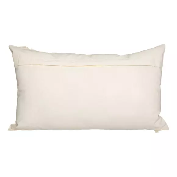 Eminza Coussin Rectangulaire Coton (30 X 50 Cm) Minos Ivoire