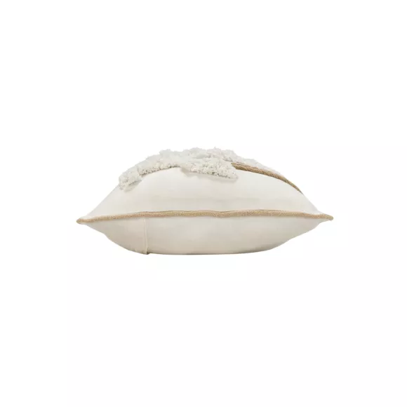 Eminza Coussin Rectangulaire Coton (30 X 50 Cm) Sahara Ecru