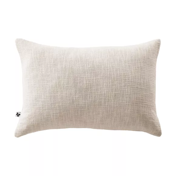 Eminza Coussin Rectangulaire Coton (40 X 60 Cm) Sixtine Beige