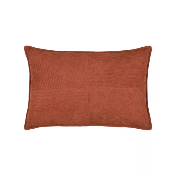 Eminza Coussin Rectangulaire Velours (40 X 60 Cm) Dandy Terracotta