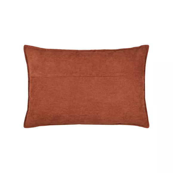 Eminza Coussin Rectangulaire Velours (40 X 60 Cm) Dandy Terracotta