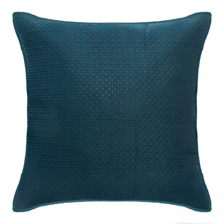 Eminza Couvre-lit Et Taies D'oreiller (240 X 260 Cm) Dolce Bleu Canard