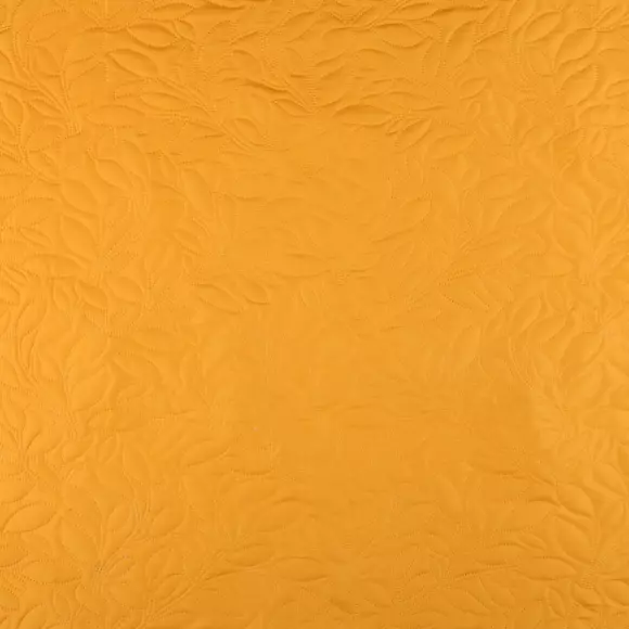 Eminza Couvre-lit Et Taies D'oreiller (260 X 240 Cm) Cassandre Jaune Curry