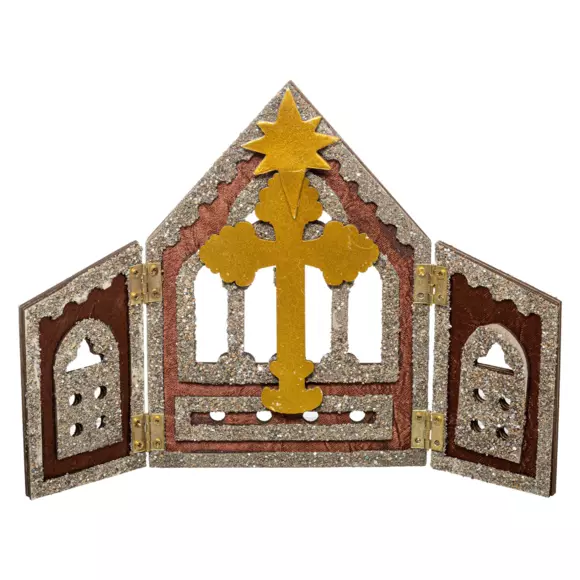 Eminza Crèche De Noël Complète (H25 Cm) Sainte-Nathalie
