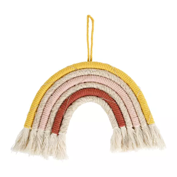 Eminza Déco Murale Lumineuse Enfant (28 5 X 20 Cm) Arc En Ciel Multicolore