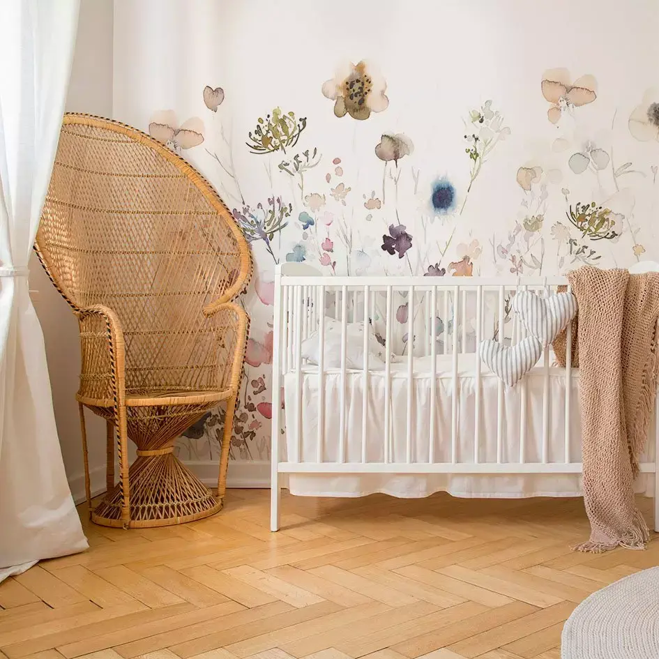 eminza Décoration murale adhésive (321 x 260 cm) Aleli Multicolore