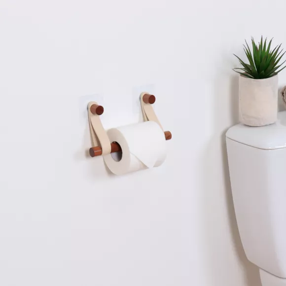 Eminza Dérouleur De Papier Toilette Adhésif Season Color Beige