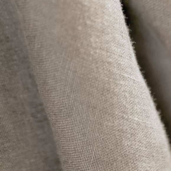 Eminza Drap Housse Lin Lavé (140 X 190 Cm) Louise Beige