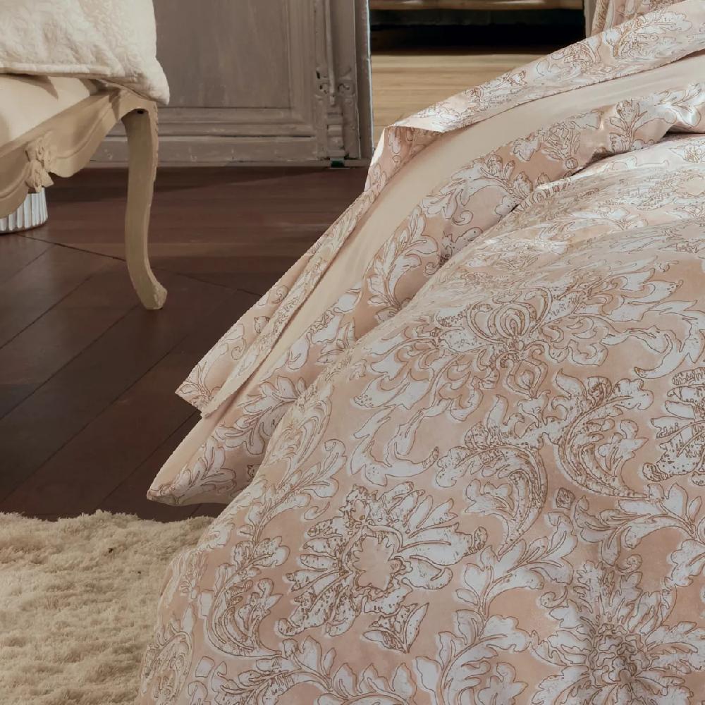 eminza Drap plat percale de coton (240 x 310 cm) Palazzo Beige