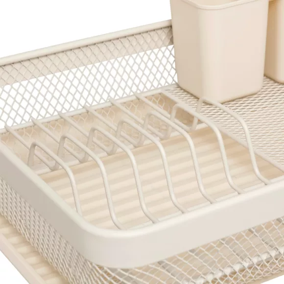 Eminza Egouttoir Vaisselle En Métal (43 X H13 Cm) Mayaj Beige