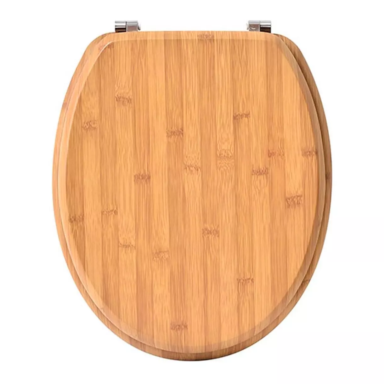 eminza Abattant WC 18 pouces façon Bambou Naturel