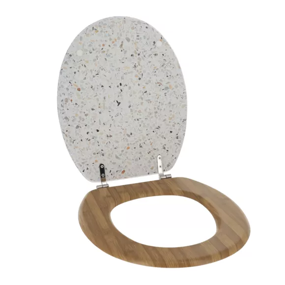 Eminza Abattant WC 18 Pouces Façon Terrazzo