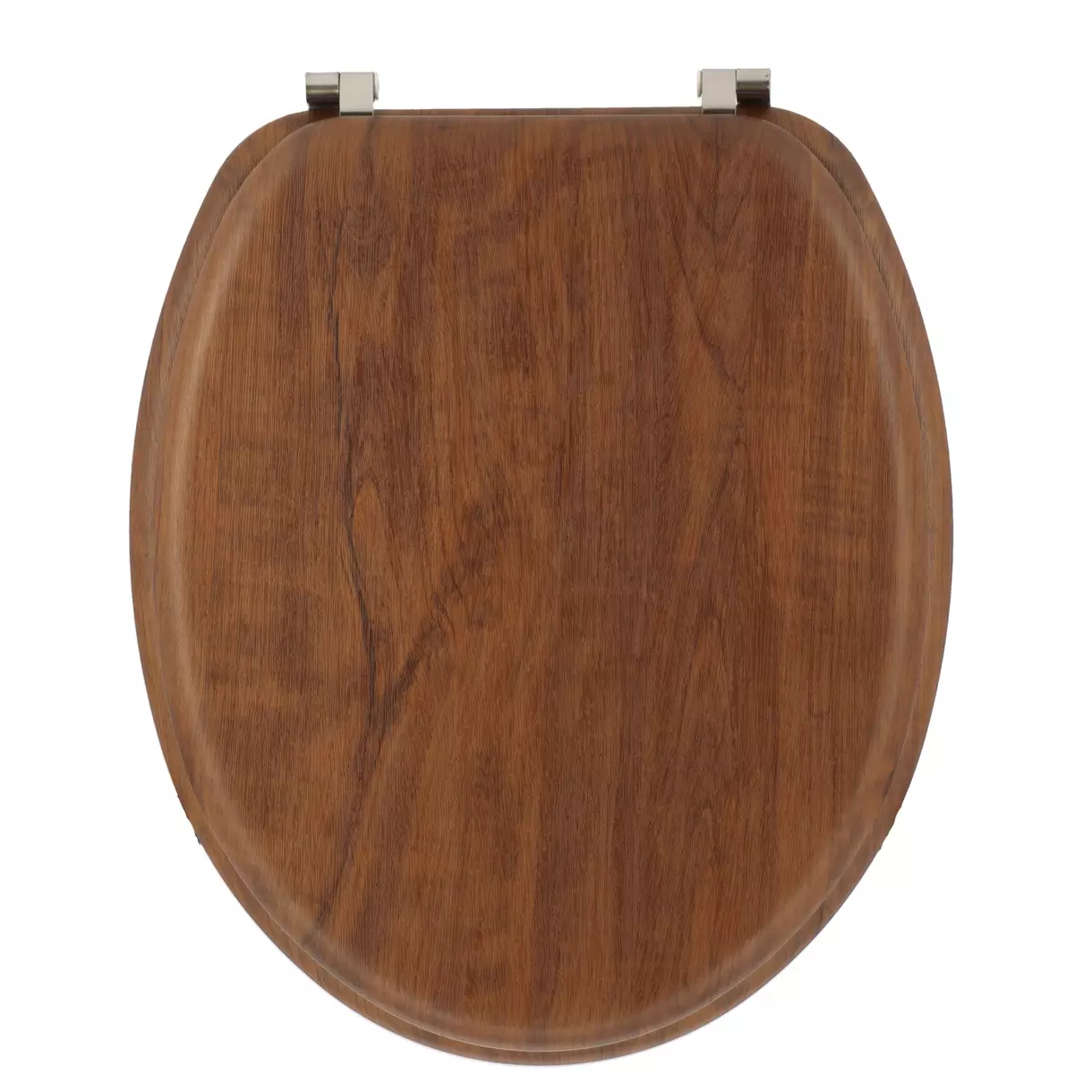 eminza Abattant WC 18 pouces imitation Bois Marron