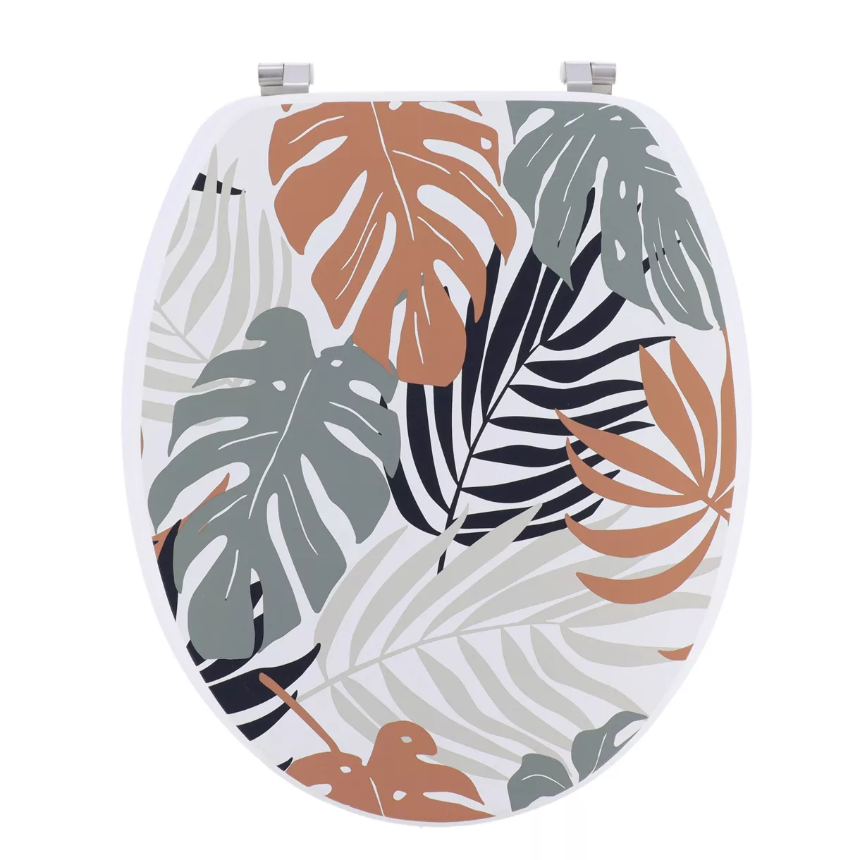 eminza Abattant WC 18 pouces MDF Ecrin Multicolore