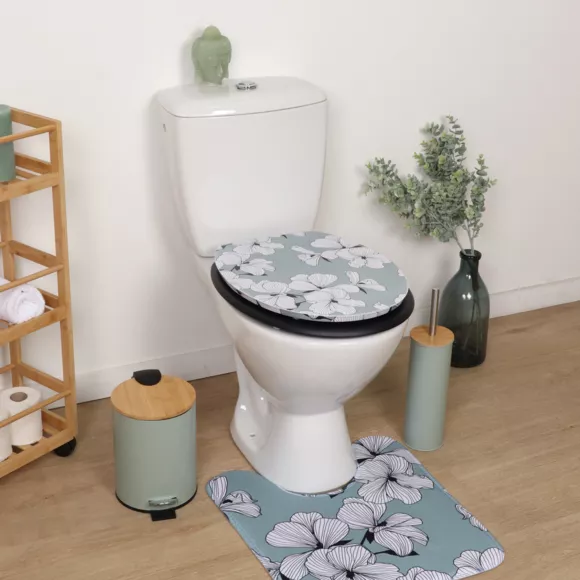 Eminza Abattant WC 18 Pouces MDF Ecrin Vert