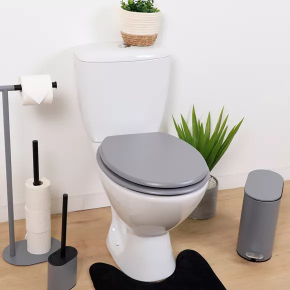 Eminza Abattant WC 18 Pouces MDF Primo Gris