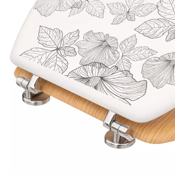 Eminza Abattant WC Blackflora Blanc