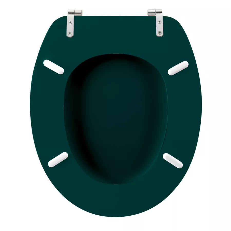 Eminza Abattant WC Bois (37 X 46 Cm) Jade Vert
