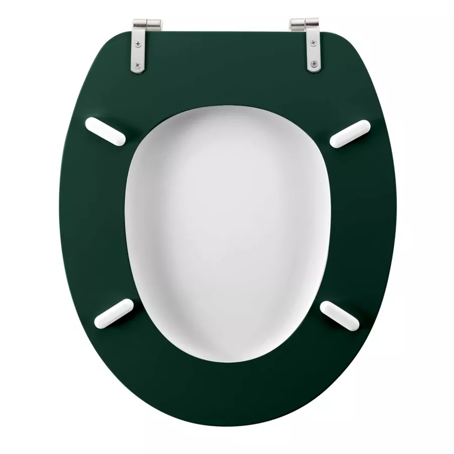 Eminza Abattant WC Bois (37 X 46 Cm) Vagabonde Vert