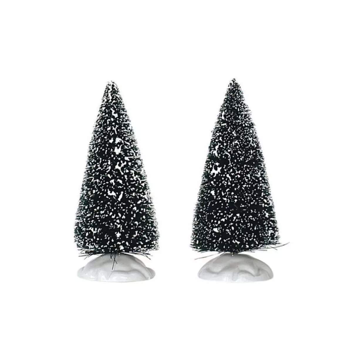 eminza Accessoire Lemax (H10 cm) Lot de 2 sapins