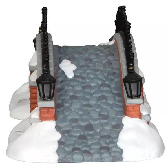 Eminza Accessoire Lemax Pont Du Ruisseau En Hiver