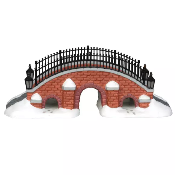 Eminza Accessoire Lemax Pont Du Ruisseau En Hiver