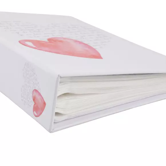 Eminza Album 200 Photos Coeur Blanc