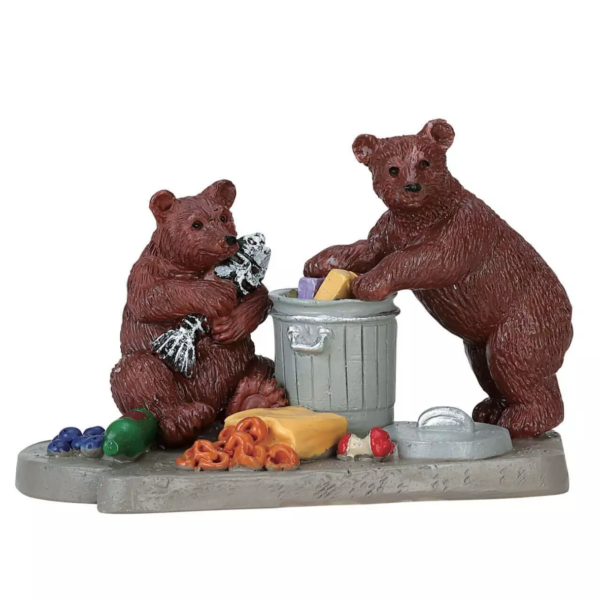 eminza Animaux Lemax Buffet des Ours